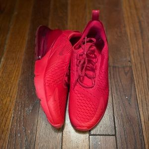 Youth Nike Air Max 270 triple Red